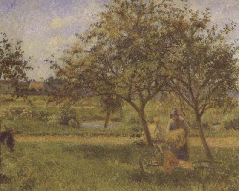 Camille Pissarro The Wheelbarrow